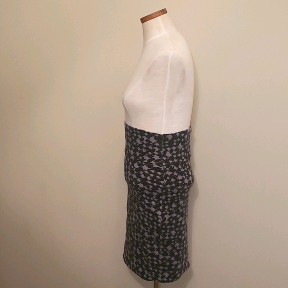 Lily White Houndstooth High Waisted Pencil Skirt L - Picture 6 of 10